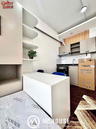 cho thuê căn hộ mini full nt ở gần chợ Tân Định