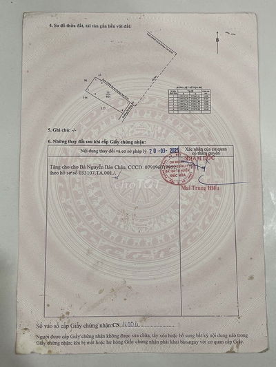 Bán đất mặt tiền đường 823D - chính chủ, 6.5 tỷ còn thương lượng