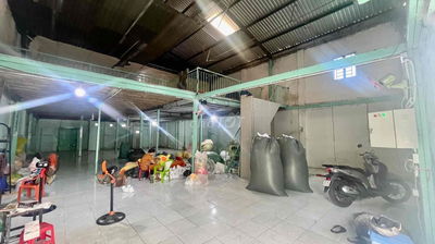 Cho Thuê Kho Xưởng 10x23 1trệt 1 Lửng Suốt Tổng DTSD 350m2