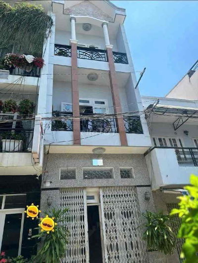 Nhà 4 Tầng mặt tiền hẻm 8m đường Dạ Nam P2 Q8