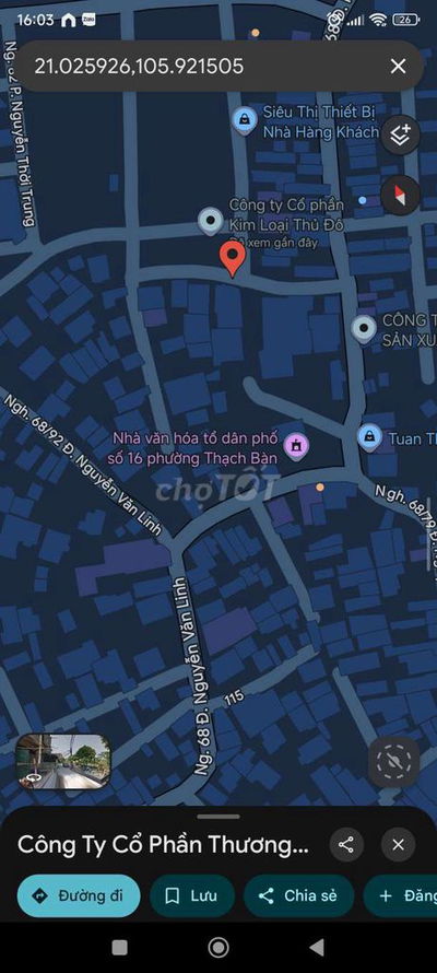 Cho thuê nhà cấp 4 ở 68/68 nguyễn văn linh,cạnh phố nguyễn thời trung