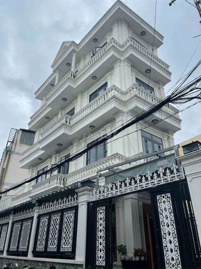 Nhà Phố 6m x 15m. 4 tầng Góc 2MT Hẻm nhựa 10m thông 1/ Lâm Thị Hố