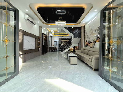 Nhà 5x12m 3 tầng hẻm 4m kế Phú Mỹ Hưng quận 7 giá 5, 55 tỷ