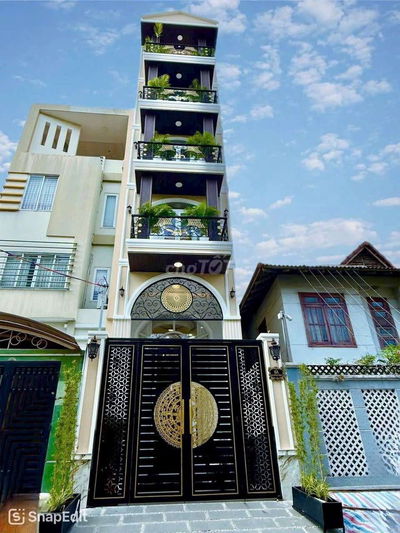 Bán Nhà Mặt Tiền Đường số 43  Quận 7 - DT:4x20 nhà 6Tầng có Thang máy