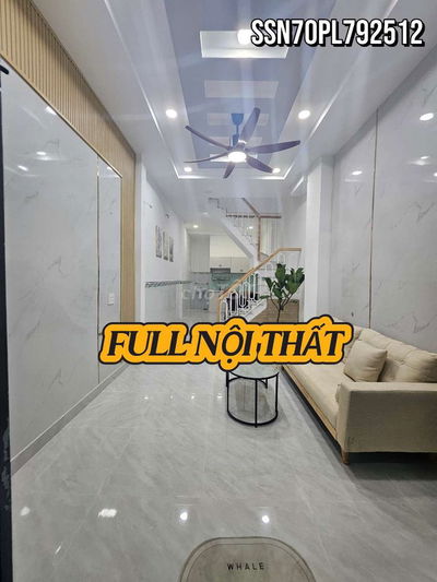 NHÀ MỚI ĐẸP XÁCH VALI Ở NGAY, GIÁ CHỈ 4TỶ950, NGUYỄN SỸ SÁCH TÂN BÌNH