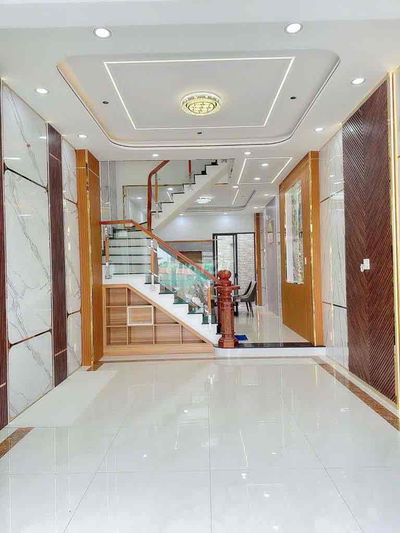 💥 NHÀ MỚI XÂY 1 TRỆT 2 LẦU, SÂN THƯỢNG TRƯỚC SAU HẺM ĐẸP NHẤT ĐƯỜNG LÒ