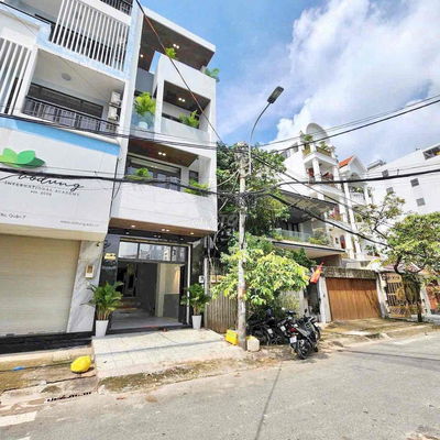 NHÀ PHỐ HIỆN ĐẠI ĐƯỜNG SỐ 4F KHU DÂN TRÍ CAO CƯ XÁ NGÂN HÀNG QUẬN 07