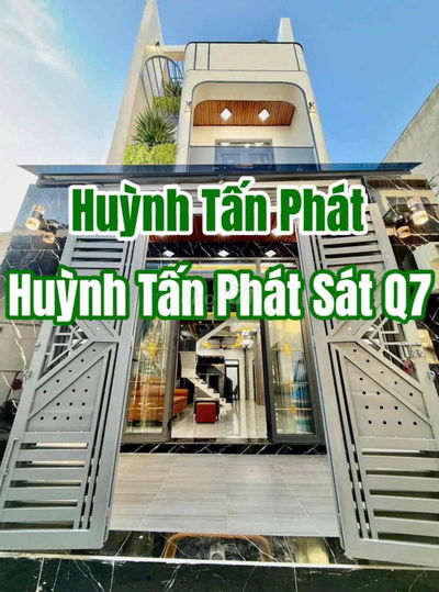 CHÍNH CHỦ BÁN CĂN NHÀ PHỐ HUỲNH TẤN PHÁT NHÀ BÈ 4X16M GIÁ 5 TỶ 749TR