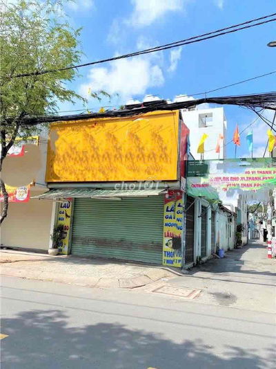 BÁN NHÀ MẶT TIỀN ĐƯỜNG NGUYỄN SƠN,9.27m x 16.5m,Cấp 4 , 21.5 Tỷ