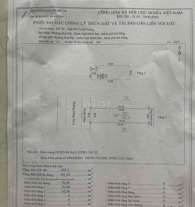 Bán Nhà Đông Trà View Công Viên Làng Đại Học 5x20.3