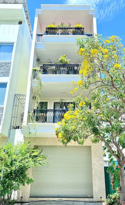 CHO THUÊ NHÀ 4 PHÒNG NGỦ FULL NỘI THẤT KHU HÀ QUANG 2