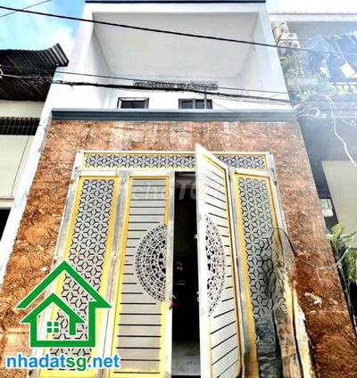 NHÀ MỚI 2 TẦNG – LÊ VĂN QUỚI – SÁT NGÃ TƯ BỐN XÃ – 3PN - 2WC - Ở NGAY