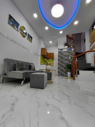 Nhà 3 tầng hẻm ô tô, gần Sacombank Lạc Long Quân, Tân Bình.