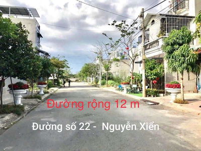 Đất đường số 22. nguyễn xiển.  Hẻm 12 m.