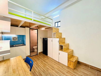 PHÒNG ĐẸP CÓ GÁC BÙI ĐÌNH TÚY GẦN PHAN VĂN TRỊ 4.2 TRIỆU