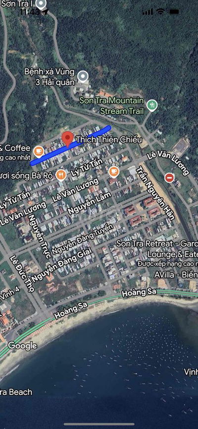 Lô *** Thích Thiện Chiếu có nhà cấp 4 sạch đẹp hướng Tây