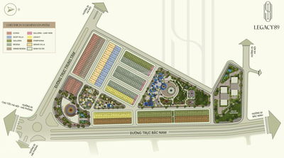 Bán nhà mặt phố Legacy 89, Đường Nguyễn Bình, Nhân Hòa, Mỹ Hào, Hưng Yên, Vốn 2,5 tỷ, 90m2. Lô Góc