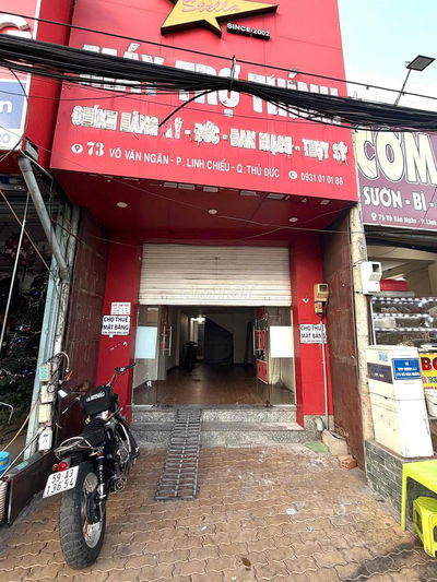 Mặt bằng kinh doanh 4x15 m2 mặt tiền đường Võ Văn Ngân