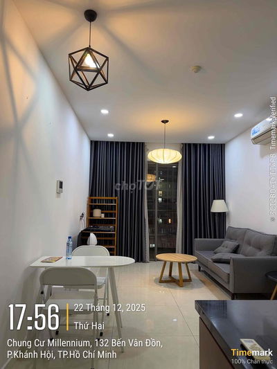 Căn hộ sẵn sàng dọn vào tại Milennium– Full nội thất hiện đại  ✨ Chi t