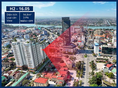 CĂN GÓC  - 3PN - VIEW NGÃ 6 + VÕ VĂN TẦN