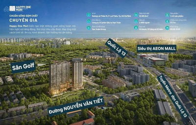 Chỉ nhỉnh 3 tỷ sở hữu ngay căn hộ GÓC HAPPY ONE MORI ,View Sân Golf Sông Bé, 2 mặt thoáng siêu đẹp