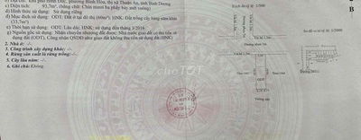 KETY BÁN ĐẤT BÌNH HÒA SÁT CẦU ÔNG BỐ | 93M (5 19) ĐƯỜNG NHỰA 12M