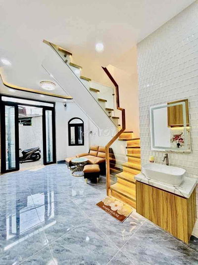 BÁN NHÀ HXH QUẬN 6, TÂN HOÀ ĐÔNG, 2 TẦNG, 25M2, 3.75 TỶ