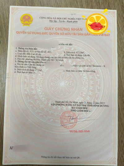 Becamex Việt Sing.  bao sổ hồng: 440 triệu. Toàn quốc mua được