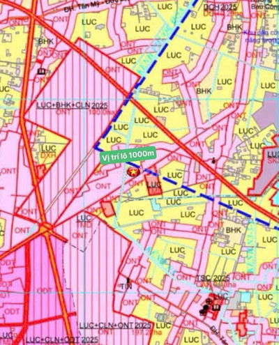 SIÊU LÔ ĐẤT MẶT TIỀN NHỰA BẦU CÔNG NGANG 28M6 GẦN DỰ ÁN HẬU NGHĨA