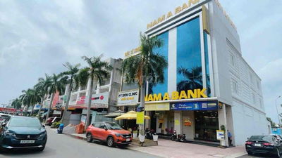 Nhà Bến Cát KDC Mỹ Phước 4 khu A đường trục chính đã hoàn công 2lầu