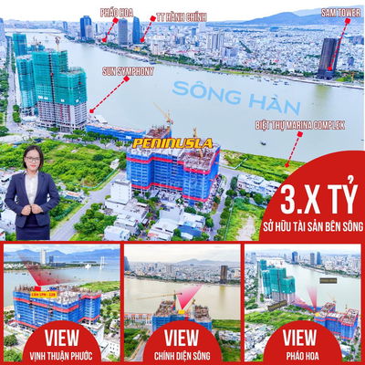 BÁN GẤP - CĂN 2 PHÒNG NGỦ - 77M2 - VIEW SÔNG HÀN - VỊNH THUẬN PHƯỚC