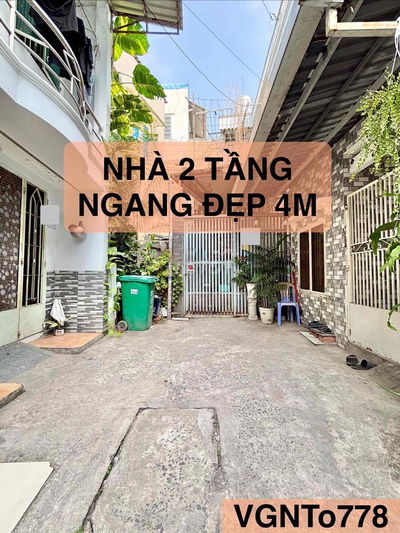 CHỈ 3,8 TỶ NHÀ 2 TẦNG SÁT PHẠM VĂN CHIÊU, NGANG ĐẸP 4M. 15M RA HXH