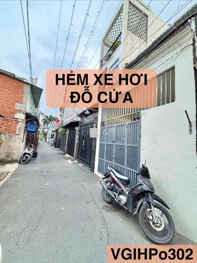 HẺM XE HƠI ĐỖ CỬA THẲNG 1 TRỤC, CHÍNH CHỦ 1 ĐỜI, 4 PHÚT RA QUANG TRUNG