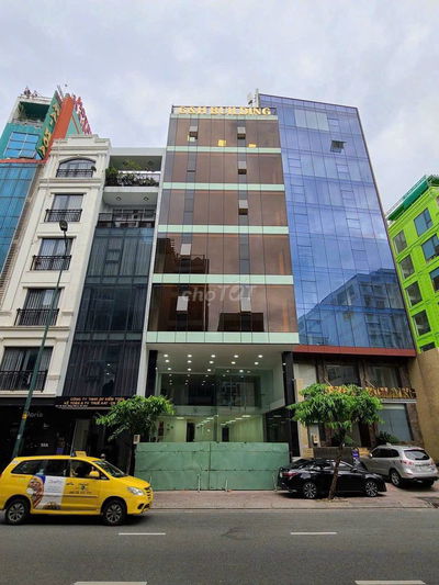 CHO THUÊ TÒA NHÀ KHU SẦM UẤT PHAN XÍCH LONG_ HẦM 6 TẦNG_PCCC,SÀN SUỐT.