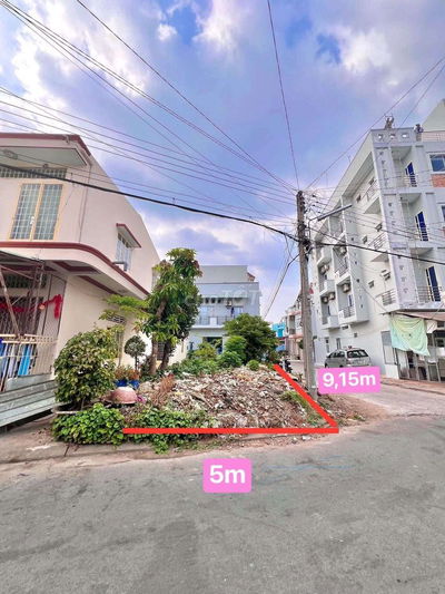 BÁN NỀN GÓC 2 MẶT TIỀN ĐƯỜNG TRẦN VĂN NGHIÊM