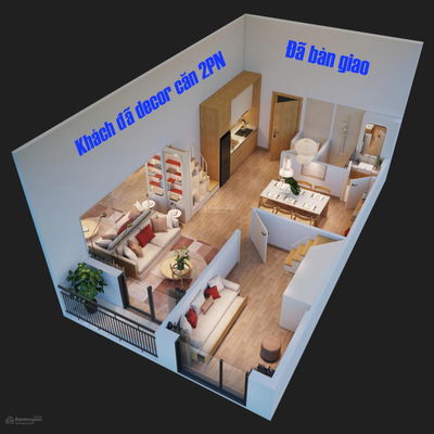 Chỉ 1,7 tỷ có ngay căn hộ 2PN full nội thất, VAT, phí bảo trì, thiết kế Duplex rộng rãi