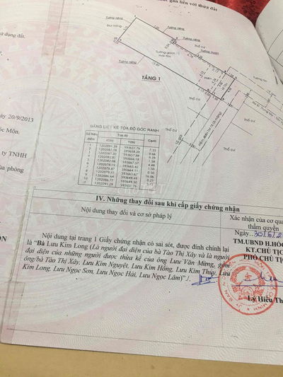 Bán nhà gần đường Nguyễn Ảnh Thủ, dt 86,3m2, sổ hồng cc, đã hoàn công