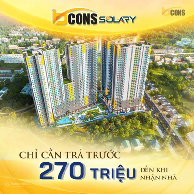 Chỉ còn 39 căn đẹp tháp A-B. Căn hộ 2PN view hồ bơi chỉ 270 triệu ký HĐMB. CK 6.1%, tặng TV 55 inch
