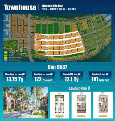 BIỆT THỰ & NHÀ LIỀN KỀ SUN GROUP NHA TRANG Sản phẩm thấp tầng khan hiếm số lượng giới hạn