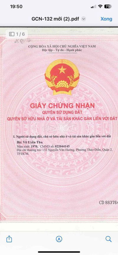 Bán nhà hẻm xe hơi đường Phan Đăng Lưu, khu dân cư quận Phú Nhuận
