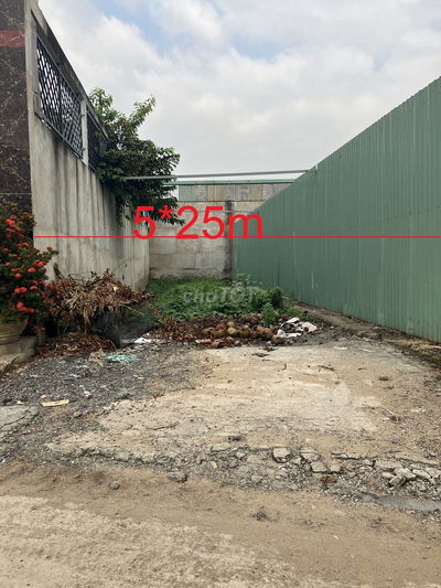 ĐẤT 128M2(5X25) - HXH - GẦN CẦU TÂN TẠO - TL10 - BÌNH TÂN - CHỈ 4.5T