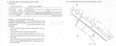 Bán đất 6709m2 tại Đường 27, Long Thạnh Mỹ giá 25 triệu / m2