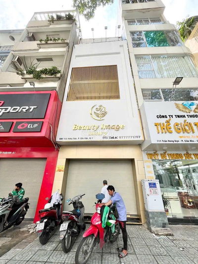 🍑Mặt tiền - TRẦN HƯNG ĐẠO, Quận 1 - 5x20m (Trệt + 3 Lầu)🍑