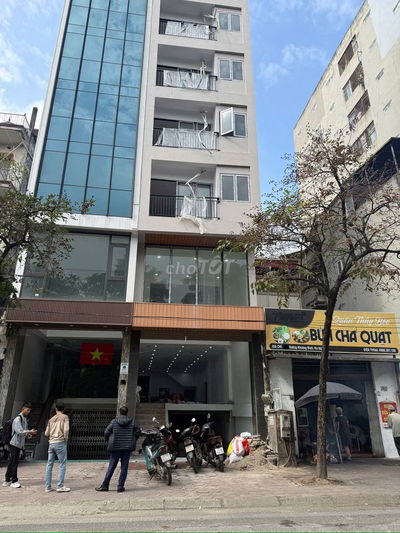Cho thuê mbkd mặt phố Khương Đình , toà mới xây