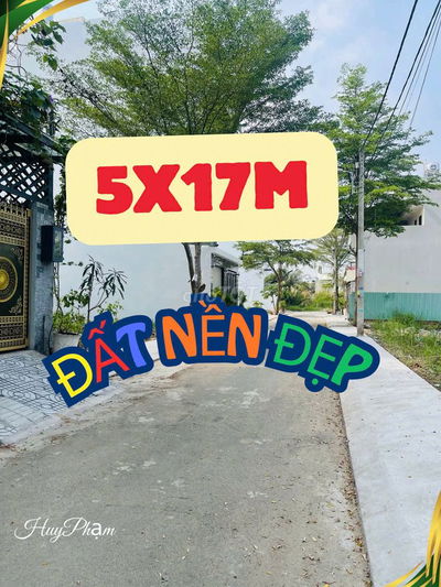 Bán gấp lô đất đẹp khu dân cư đồng bộ, SHR, 5x17m gần bệnh viện - Bank