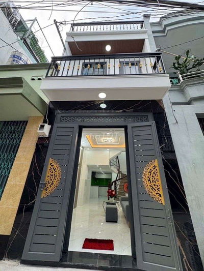 NHÀ NGAY CHỢ BÌNH LONG TÂN PHÚ, DTSD 80 M2 ,  HXH,3 TẦNG, CHỈ 3, 75 TỶ