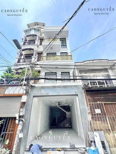 Nhà mới, 4x16 3 lầu 5 phòng ngủ, Đường Gò Xoài