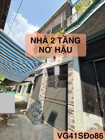NHÀ 2 TẦNG NỞ HẬU, HẺM 3M, SÁT QUANG TRUNG, NGUYỄN VĂN KHỐI