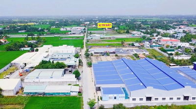 4000m2 đất Thổ cư  mặt tiền đường xe Container - cách Tphcm chỉ 3,9km