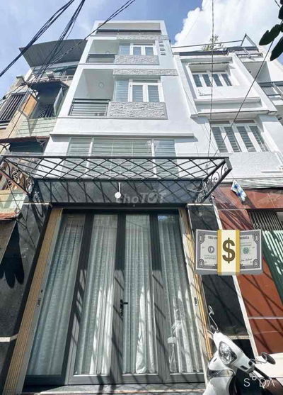 Nhà 5 tầng Trần Văn Ơn – 37m² – 5PN – hẻm thoáng, ô tô gần – 6 tỷ 38